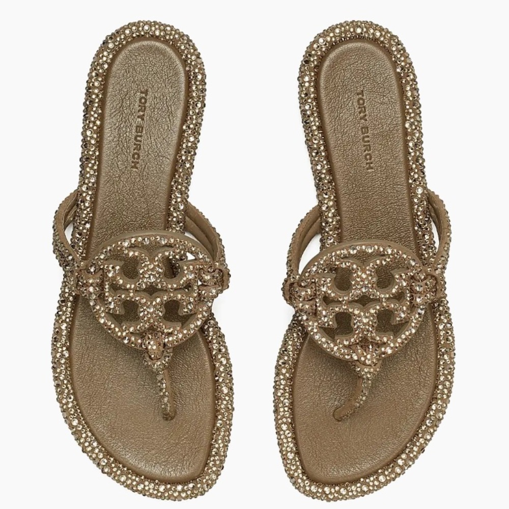Tory Burch Miller Knotted Sandals 7.5 NIB